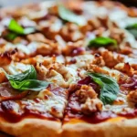 canned chicken pizza crust