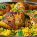 chicken and yellow rice