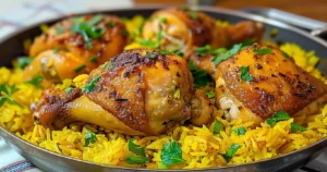 Discover how to make chicken and yellow rice for a simple, flavorful meal.